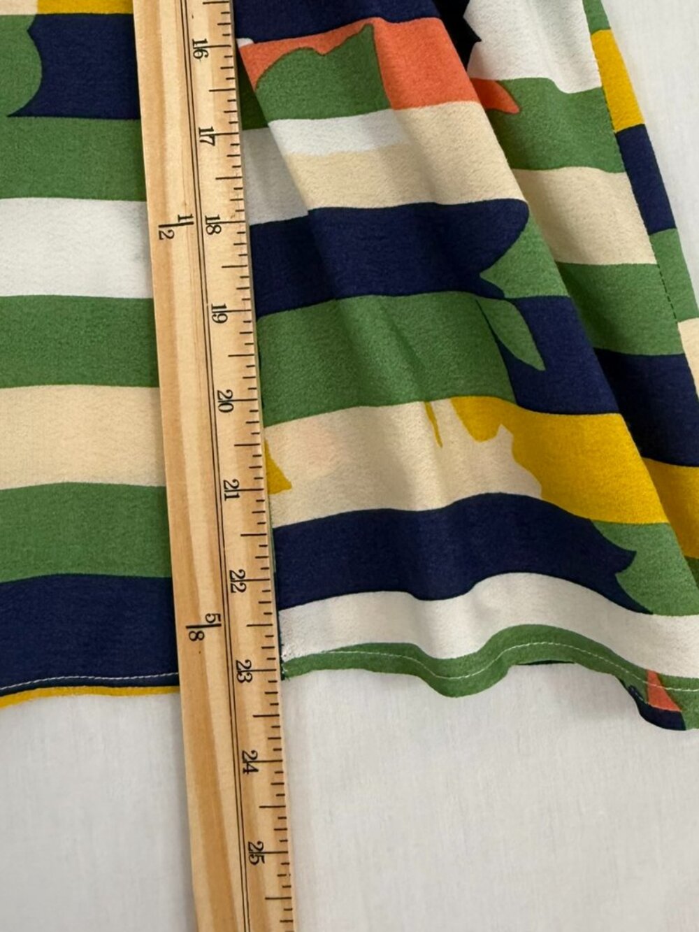 Maeve Anthropologie Milla Striped Multicolor Short Sleeve Blouse Size S - Picture 9 of 11